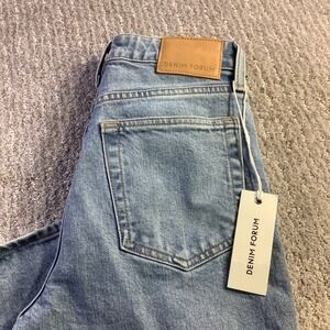 Aritzia Denim Forum Slim Hi Rise Bootcut Jeans 7 Yrs Bleu Taboo Blue Size 24 NWT